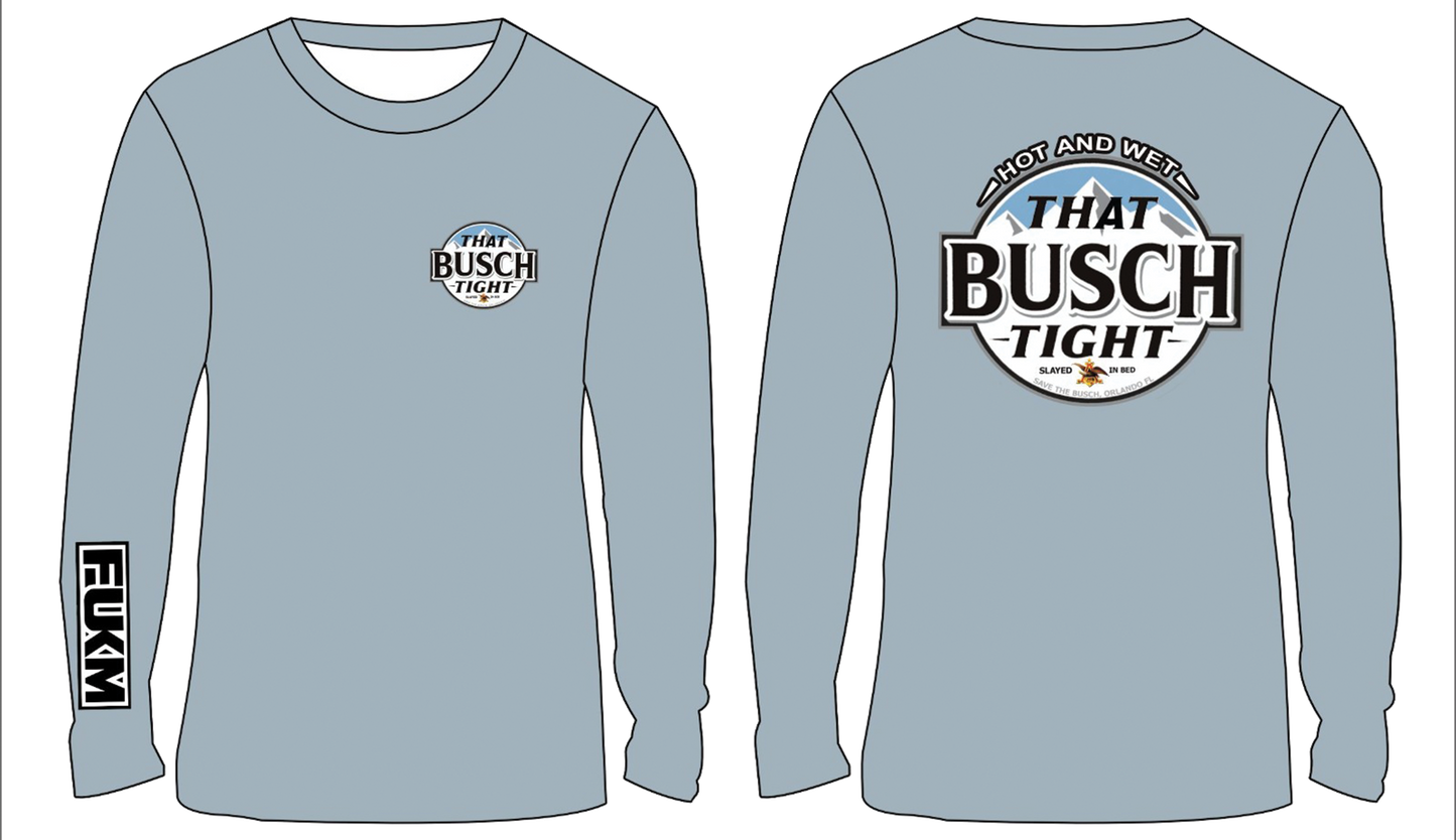 FUKM That Busch Tight Plain LS gray