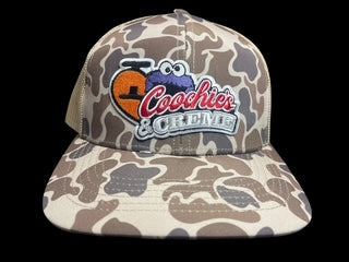 I Love Coochie's & Cream Hat Patch