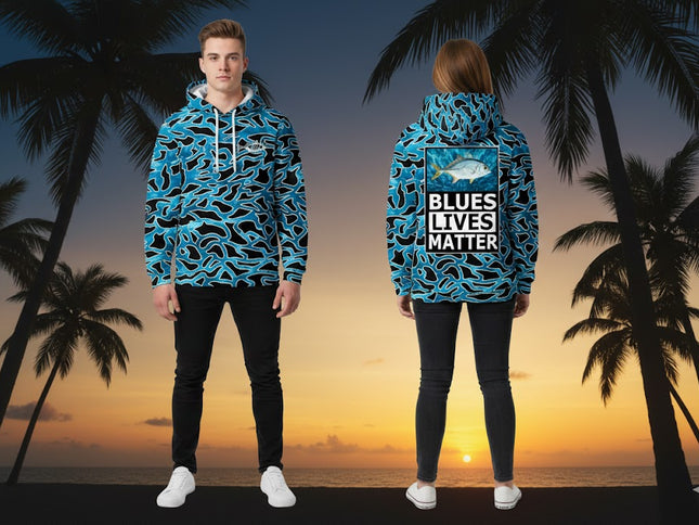 Blue Lives Matter Winter Hoodie