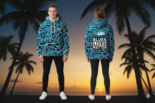 Blue Lives Matter Winter Hoodie