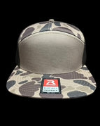 7 Panel Bark Duck Camo / Dark Brown