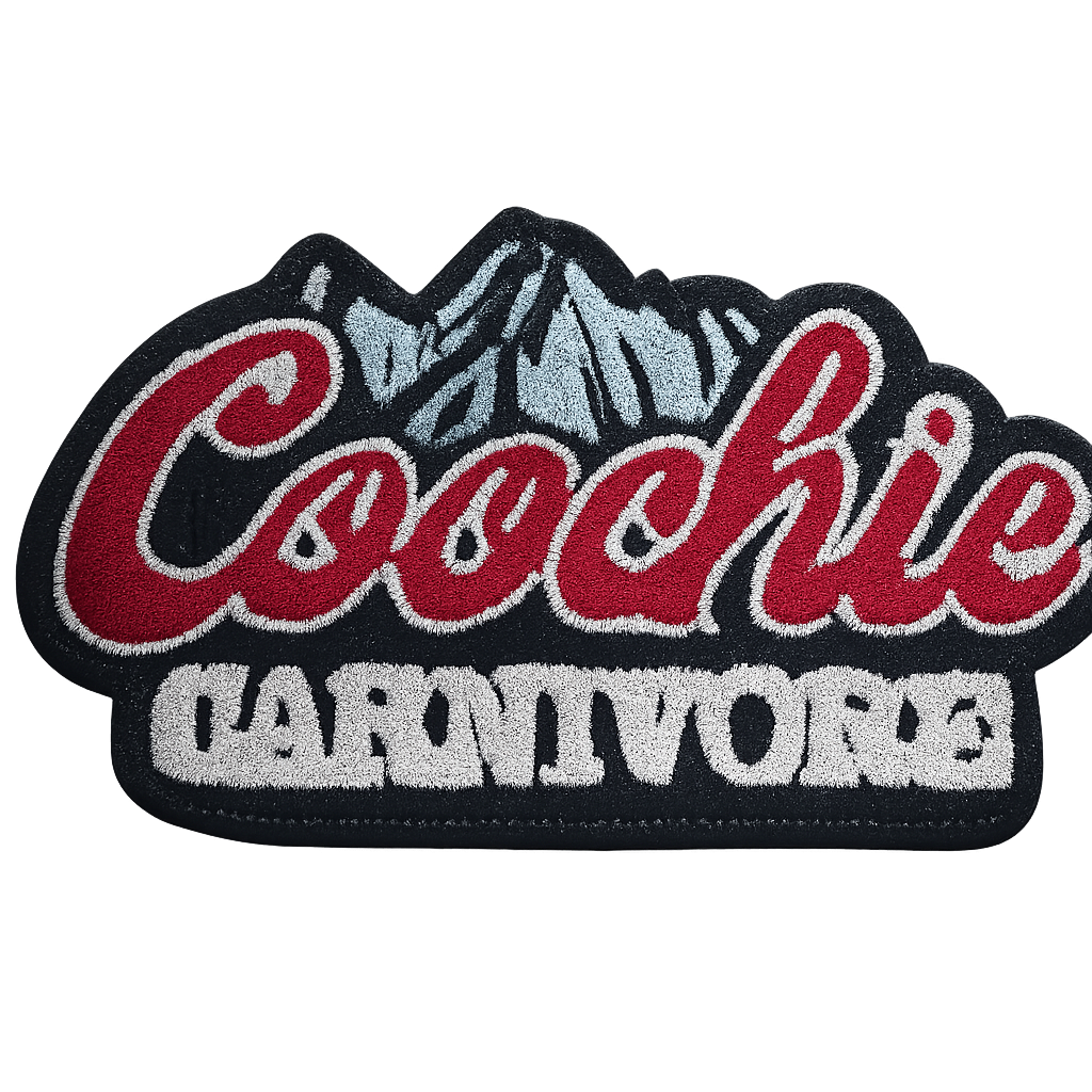 Coochie Carnivore Hat Patch