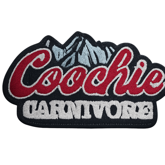 Coochie Carnivore Hat Patch