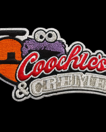 I Love Coochie's & Cream Hat Patch