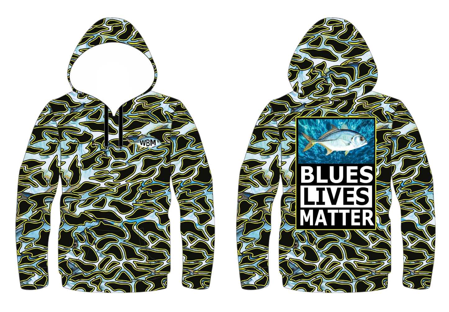 Blue Lives Matter Winter Hoodie