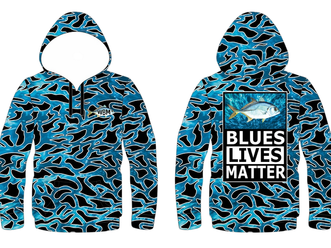 Blue Lives Matter Winter Hoodie