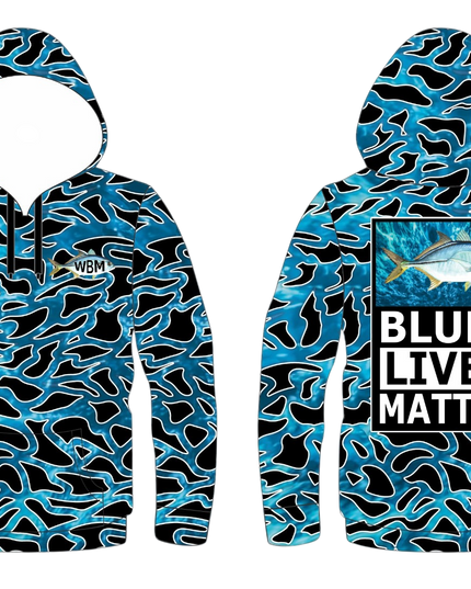 Blue Lives Matter Winter Hoodie