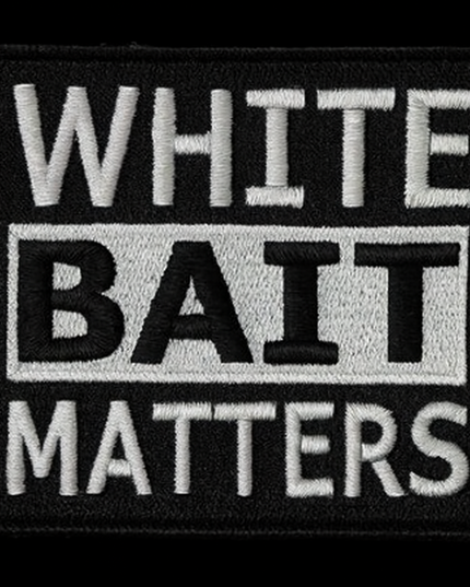 WhiteBaitMatters Hat Patch