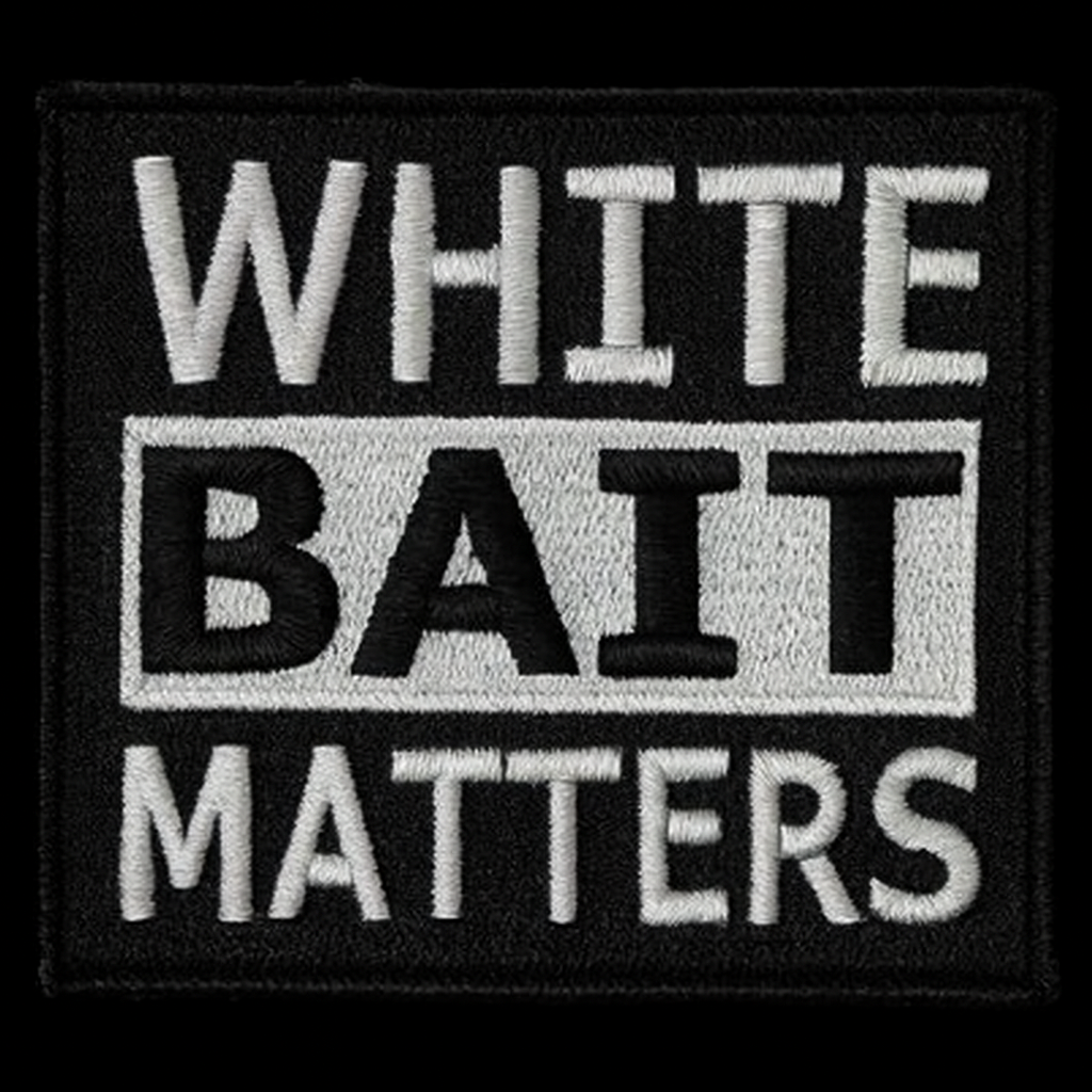 WhiteBaitMatters Hat Patch