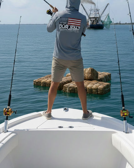 Pur Salt American Flag Hoodie
