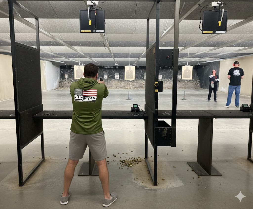 Pur Salt American Flag Hoodie